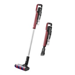 Пылесос Kitfort КТ-561, вертикальный, беспроводной, 500 Вт, 0.53 л, чёрно-красный - фото 51389803