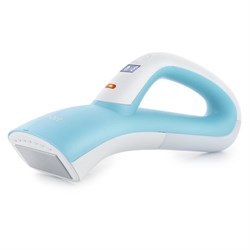 Отпариватель Kitfort КТ-943-2, ручной, 1200 Вт, 140 мл, 25 г/мин, шнур 1.65 м, бело-голубой - фото 51389835