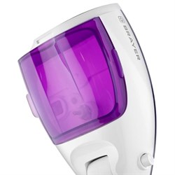Отпариватель BRAYER BR4121, ручной, 1200 Вт, 900 мл, 16 г/мин, шнур 1 м, бело-фиолетовый - фото 51389887