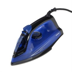 Утюг Centek CT-2360, 1600 Вт, антипригарная подошва, 200 мл, чёрно-синий - фото 51389913