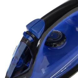 Утюг Centek CT-2360, 1600 Вт, антипригарная подошва, 200 мл, чёрно-синий - фото 51389914