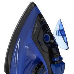 Утюг Centek CT-2360, 1600 Вт, антипригарная подошва, 200 мл, чёрно-синий - фото 51389916