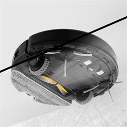 Робот-пылесос Kitfort КТ-566, 25 Вт, сухая/влажная уборка, 0.5 л, 90-120 мин, чёрный - фото 51390063