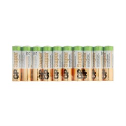 Батарейка алкалиновая GP Super, AA, LR6-50BOX, 1.5В, набор, 50 шт - фото 51390087