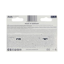 Батарейка алкалиновая Varta Energy, AAA, LR03-10BL, 1.5 В, блистер, 10 шт. - фото 51390133
