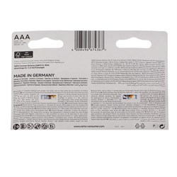 Батарейка алкалиновая Varta Energy, AAA, LR03-10BL, 1.5 В, блистер, 10 шт. - фото 51390135