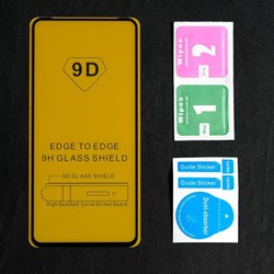 Защитное стекло 9D LuazON для Honor 30s (6.5"), полный клей, 0.33 мм, 9H - фото 51390281