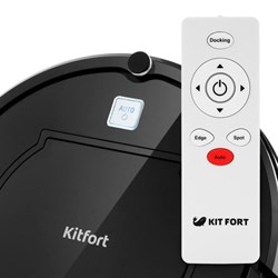 Робот-пылесос Kitfort КТ-568, 25 Вт,сухая уборка, 0.33 л, чёрный - фото 51390360