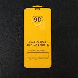 Защитное стекло 9D для iPhone 12 mini, полный клей, 0.26 мм, 9Н - фото 51390423