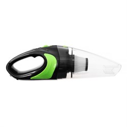 Пылесос автомобильный CARTAGE, беспроводной, 3 насадки, 130 Вт, 12 В, черно-зеленый - фото 51390498