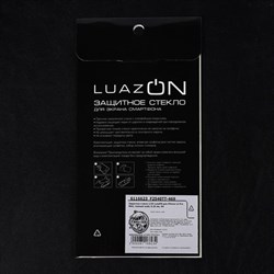 Защитное стекло 2.5D LuazON для iPhone 12 Pro MAX, полный клей, 0.26 мм, 9Н - фото 51390628