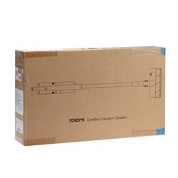 Пылесос ROIDMI S1E XCQ17RM, вертикальный, беспроводной, 300/100 Вт, 0.4 л., голубой - фото 51390918