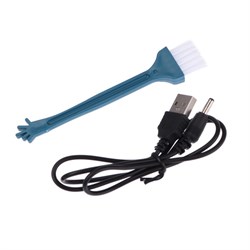 Робот-пылесос Luazon LVC-101, сухая уборка, 0.4 л, от USB, 5 Вт, 1200мА/ч, чёрный - фото 51391153