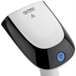 Отпариватель FIRST FA-5647-2 , ручной, 1400 Вт, 320 мл, 25 г/мин, шнур 1.9 м, бело-синий - фото 51391241