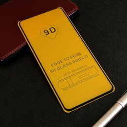 Защитное стекло Innovation 2D, для Samsung A52, полный клей, чёрная рамка - фото 51391281