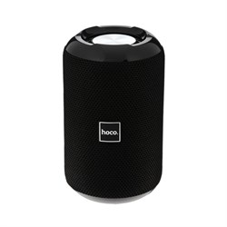 Портативная колонка Hoco HC1, 5 Вт, 1200 мАч, BT5.0, microSD, USB, AUX, FM-радио, черная - фото 51391361