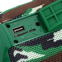 Портативная колонка Hoco HC1, 5 Вт, 1200 мАч, BT5.0, microSD, USB, AUX, FM-радио, камуфляж - фото 51391375