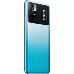 Смартфон Xiaomi POCO M4 Pro 5G NFC RU, 6.6'', IPS, 4Гб, 64Гб, 50 Мп, 16Мп, 5000 мАч, синий - фото 51391428