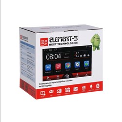 Автомагнитола Element-5 2DIN 7137 2/32 OS Android 8, MP3, Bluetooth, WiFi, GPS, диспл. 7" - фото 51391624