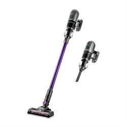 Пылесос КТ-5122, вертикальный, беспроводной, 250 Вт, 0.5 л, чёрно-фиолетовый - фото 51391657