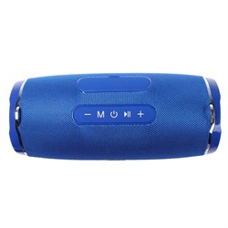 Портативная колонка SK1022, 30 Вт, 4400 мАч, microSD/USB/AUX/FM, BT 5.0, IPX4, синяя - фото 51391796