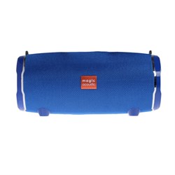 Портативная колонка SK1022, 30 Вт, 4400 мАч, microSD/USB/AUX/FM, BT 5.0, IPX4, синяя - фото 51391799