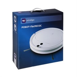 Робот-пылесос Windigo WRV-501, 18 Вт, сухая уборка, 0.2 л, белый - фото 51391940