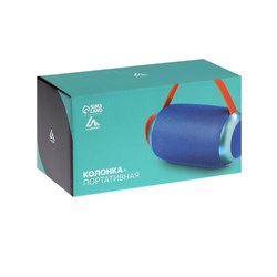 Портативная колонка Luazon LAB-54, 10 Вт, 1200 мАч, microSD, AUX, USB, хаки - фото 51392153