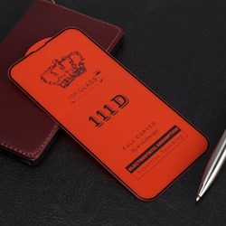 Защитное стекло 2.5D TFN для iPhone 13 Pro Max, полный клей, чёрное - фото 51392182