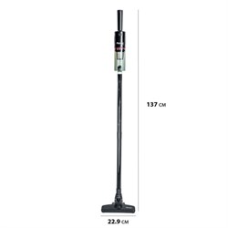 Пылесос Pioneer VC454S, вертикальный, циклонный, 20Вт, 400 мл, цвет чёрный - фото 51392470