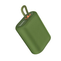 Портативная колонка Hoco BS47, 5 Вт, 1200 мАч, BT 5.0, microSD, зелёная - фото 51392700