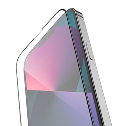 Защитное стекло Hoco G1, для iPhone 13 mini, ПЭТ слой, анти отпечатки, чёрное - фото 51393073