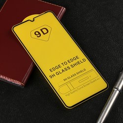 Защитное стекло Innovation 2D, для Samsung Galaxy A22, полный клей, чёрное - фото 51394110