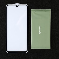 Защитное стекло Krutoff для ITEL Vision 2S, полный клей, чёрное - фото 51394164