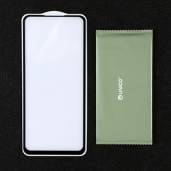 Защитное стекло Krutoff для Realme 9i, полный клей, черное - фото 51394184