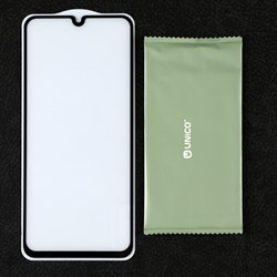 Защитное стекло Krutoff для Tecno Spark 8/8P, полный клей, чёрное - фото 51394212