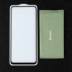 Защитное стекло Krutoff для Xiaomi Redmi Note 11/11S, полный клей, чёрное - фото 51394252