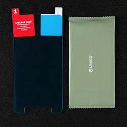 Защитное стекло Krutoff, для ITEL A17, гибридное, полный клей - фото 51394340