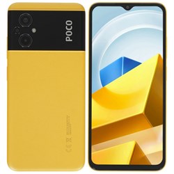 Смартфон Xiaomi POCO M5 NFC RU, 6.58'', IPS, 4 Гб, 128 Гб, 50 Мп, 5 Мп, 5000мАч, желтый - фото 51394487