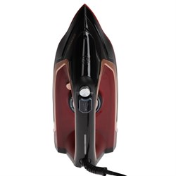 Утюг Centek CT-2313, 2600 Вт, 350 мл, керамика, капля-стоп, пар. удар, самоочистка, красный - фото 51394711