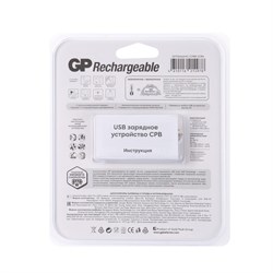 Зарядное устройство GP для AA/AAA + 4 аккумулятора AAA 1000 мАч - фото 51394793