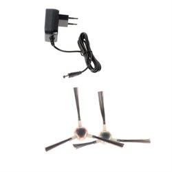 Робот-пылесос RITMIX VC-030WB, 20 Вт, сухая/влажная уборка, 0.38 л, 120 мин, чёрный - фото 51394941