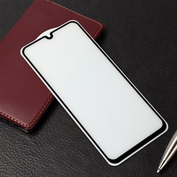 Защитное стекло Krutoff для Xiaomi Redmi A1/A1+, полный клей, чёрное - фото 51395023