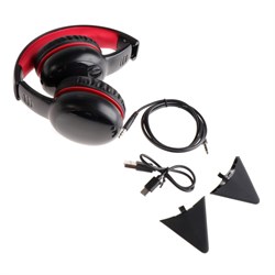 Детские наушники Perfeo KIDS, беспроводные,полноразмерные,микрофон, BT 5.0, 300 мАч, черные - фото 51395207