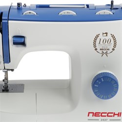 Швейная машина Швейная машина Necchi 2437, 70 Вт, 37 операций, полуавтомат, белая - фото 51395328