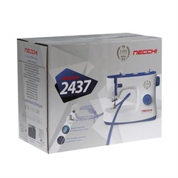 Швейная машина Швейная машина Necchi 2437, 70 Вт, 37 операций, полуавтомат, белая - фото 51395333