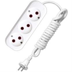 Удлинитель UNIVersal 639М-10, 3х10м, 10А, IP20, ПВС 2х0.75 - фото 51395601