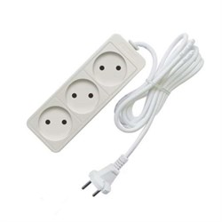 Удлинитель Союз 481S-1303, 3х3м, 10А, IP20, 2.2кВт, ПВС - фото 51395671