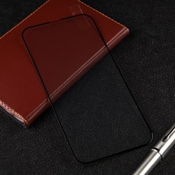 Защитное стекло mObility, для iPhone 14 Plus, полный клей, чёрное - фото 51396256