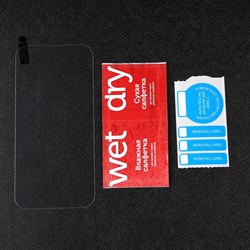 Защитное стекло mObility, для iPhone 14 Pro Max, полный клей - фото 51396269